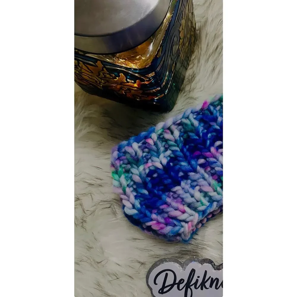 Hand Knit Merino Wool Headband: DefiKnitly Tasteful Headband
